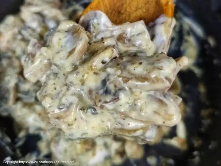 Μανιτάρια stroganoff